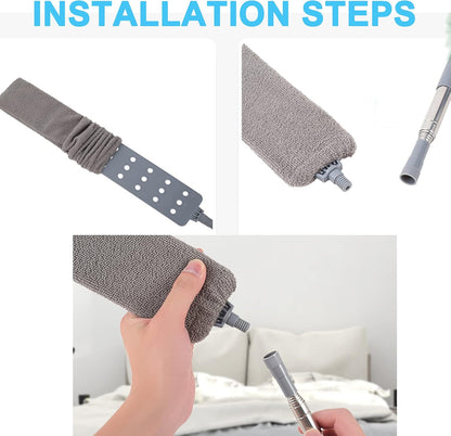 Home Essentials | Dusting Duster with Extendable Pole for Effortless Cleaning 10