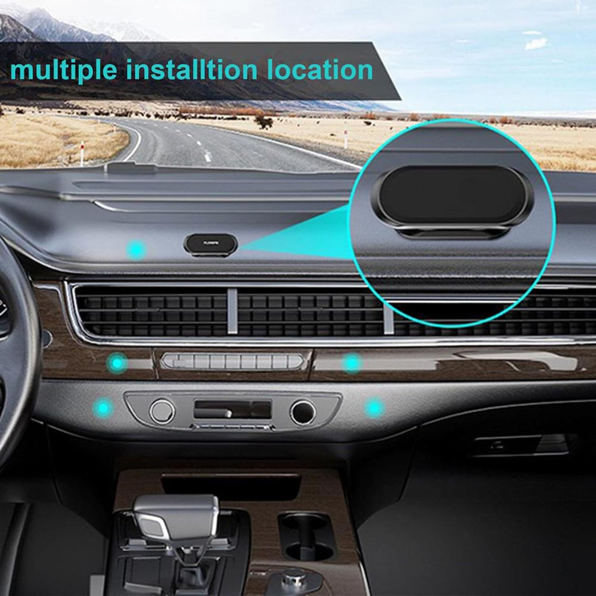 Universal Magnetic Car Phone Holder with Ultra-Strong Magnet & 360° Rotation 5