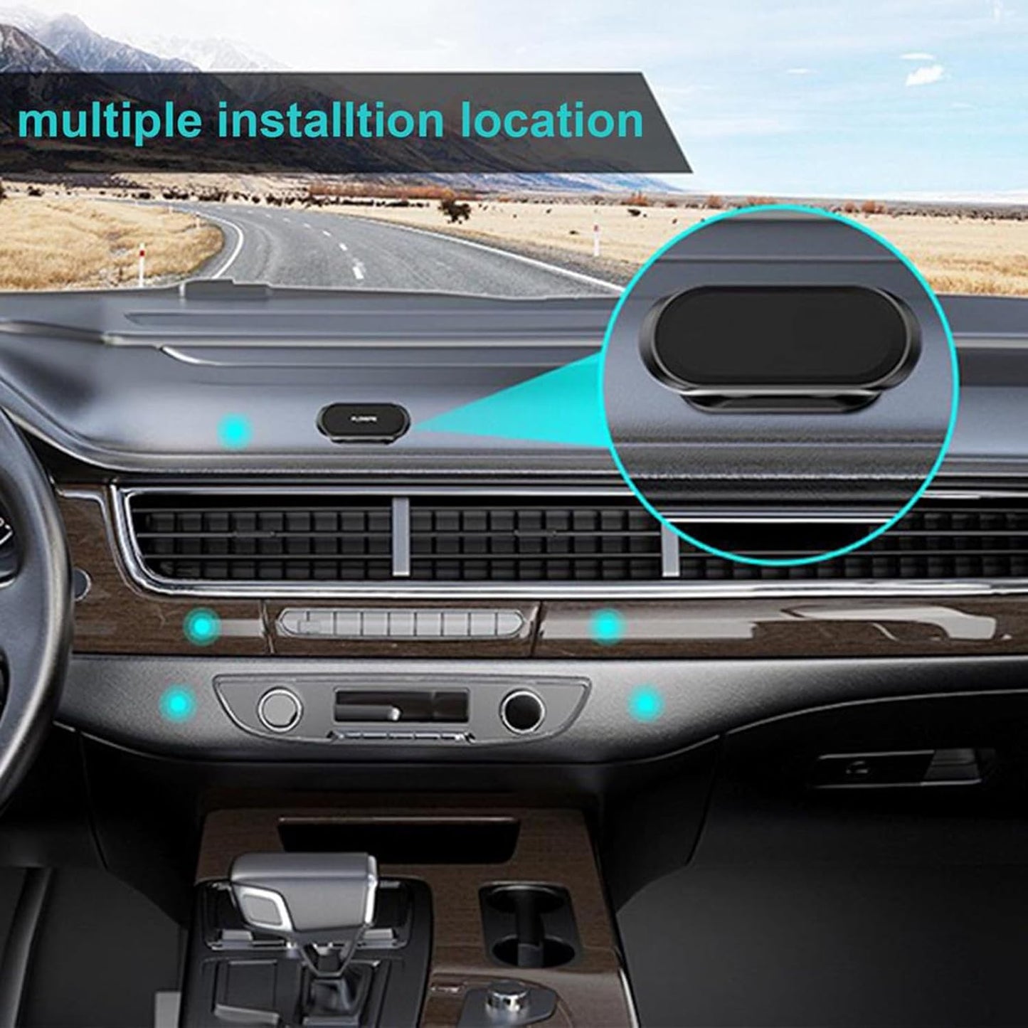 Universal Magnetic Car Phone Holder with Ultra-Strong Magnet & 360° Rotation 5