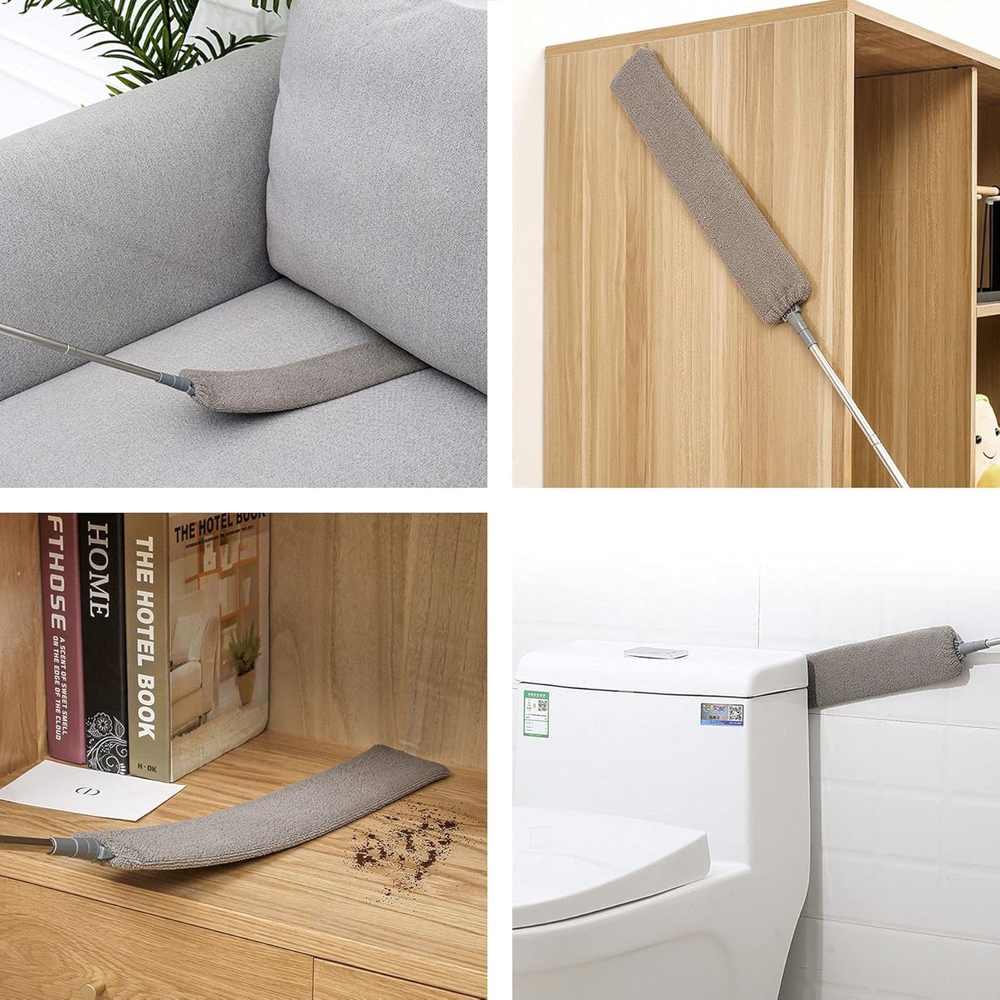 Home Essentials | Dusting Duster with Extendable Pole for Effortless Cleaning 4