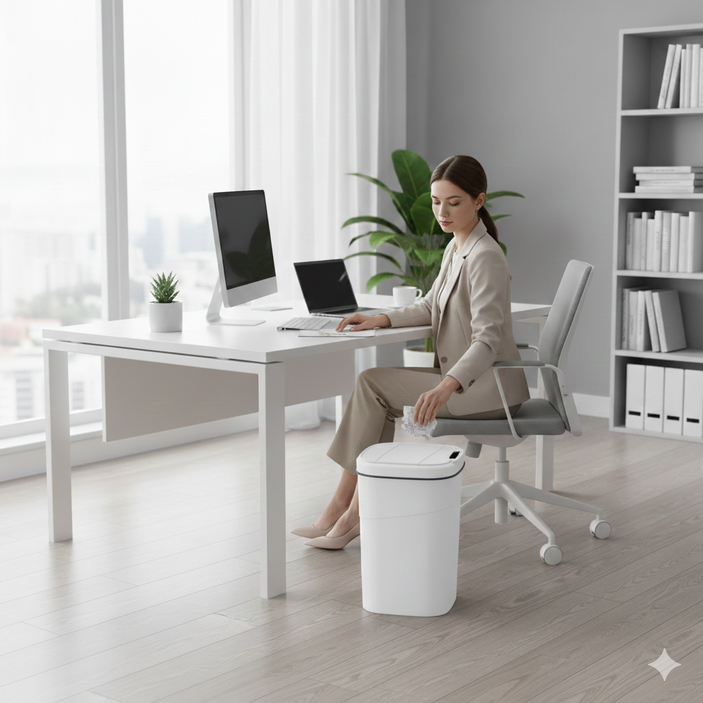 Smart Sensor Trash Can | Touchless Automatic Waste Bin with Sleek Design | Hygienic Solution for Home and Office 1