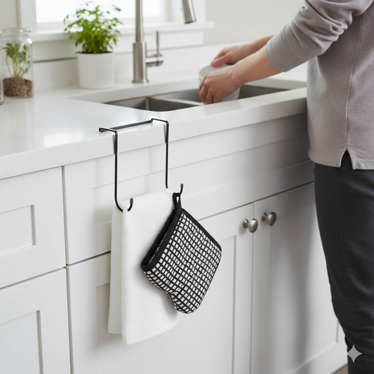 Versatile S-Shape Hook | 304 Stainless Steel Organizer with Easy Installation | Space-Saving Solution for Kitchen and Bathroom 1