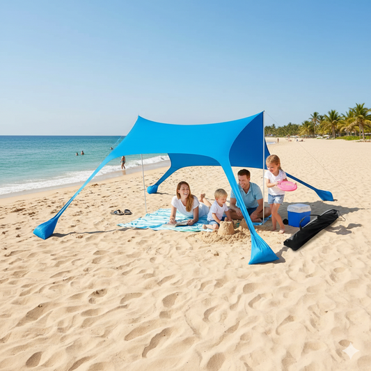 Outdoor Canopy Tent | Ultralight Pop Up Sun Shade with Adjustable Rod | Compact Design for Ultimate Sun Protection 1