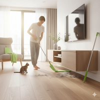 Home Essentials | Dusting Duster with Extendable Pole for Effortless Cleaning 1