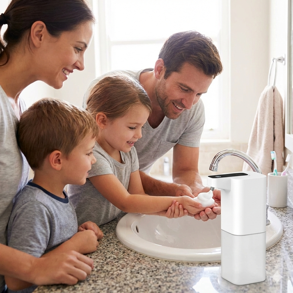 Touchless Liquid Soap Dispenser | Infrared Sensor & USB Rechargeable | Hygienic Handwashing Solution 2