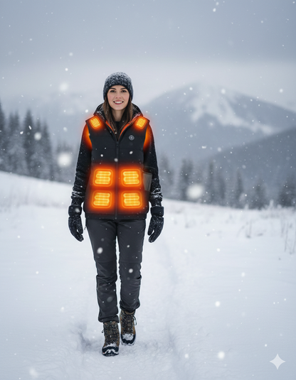 Men's Heated Vest with 15 Heating Zones & 20000mAh Battery | Adjustable Heat for All-Day Comfort 1