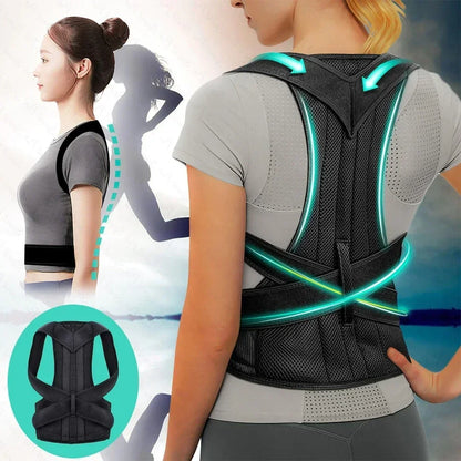 Posture Support Vest | Adjustable Back Corrector for Enhanced Comfort | Breathable Fabric for Pain Relief 4