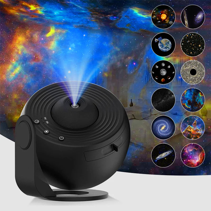 Celestial Dreams | 360° Rotating Galaxy Projector Lamp for Kids with HD Projection | Inspiring Night Light for Imagination 2