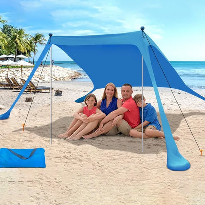 Outdoor Canopy Tent | Ultralight Pop Up Sun Shade with Adjustable Rod | Compact Design for Ultimate Sun Protection 8
