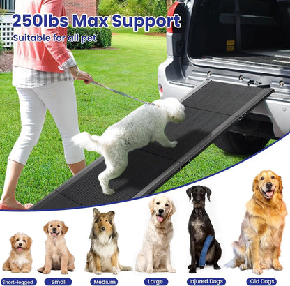 PawLift | Extra Long Dog Ramp with Non-Slip Surface | Portable Design for Safe Pet Access 7