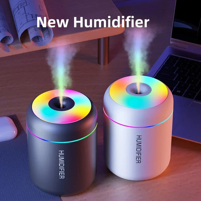 Aroma Bliss | Mini USB Electric Humidifier with LED Lights | 180ML Capacity for Relaxation 4