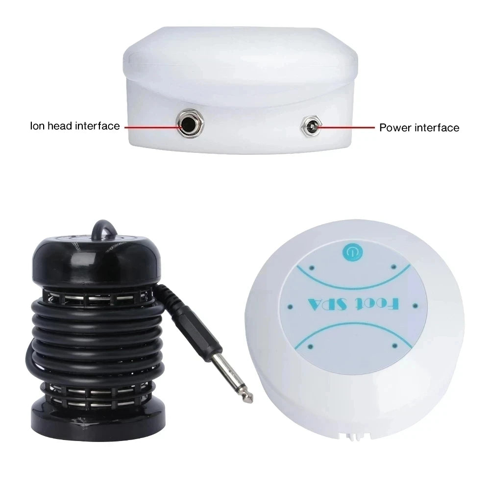 Vitality Spa | Ionic Foot Detox Bath Machine with Massage Function | Home Use for Rejuvenation 5