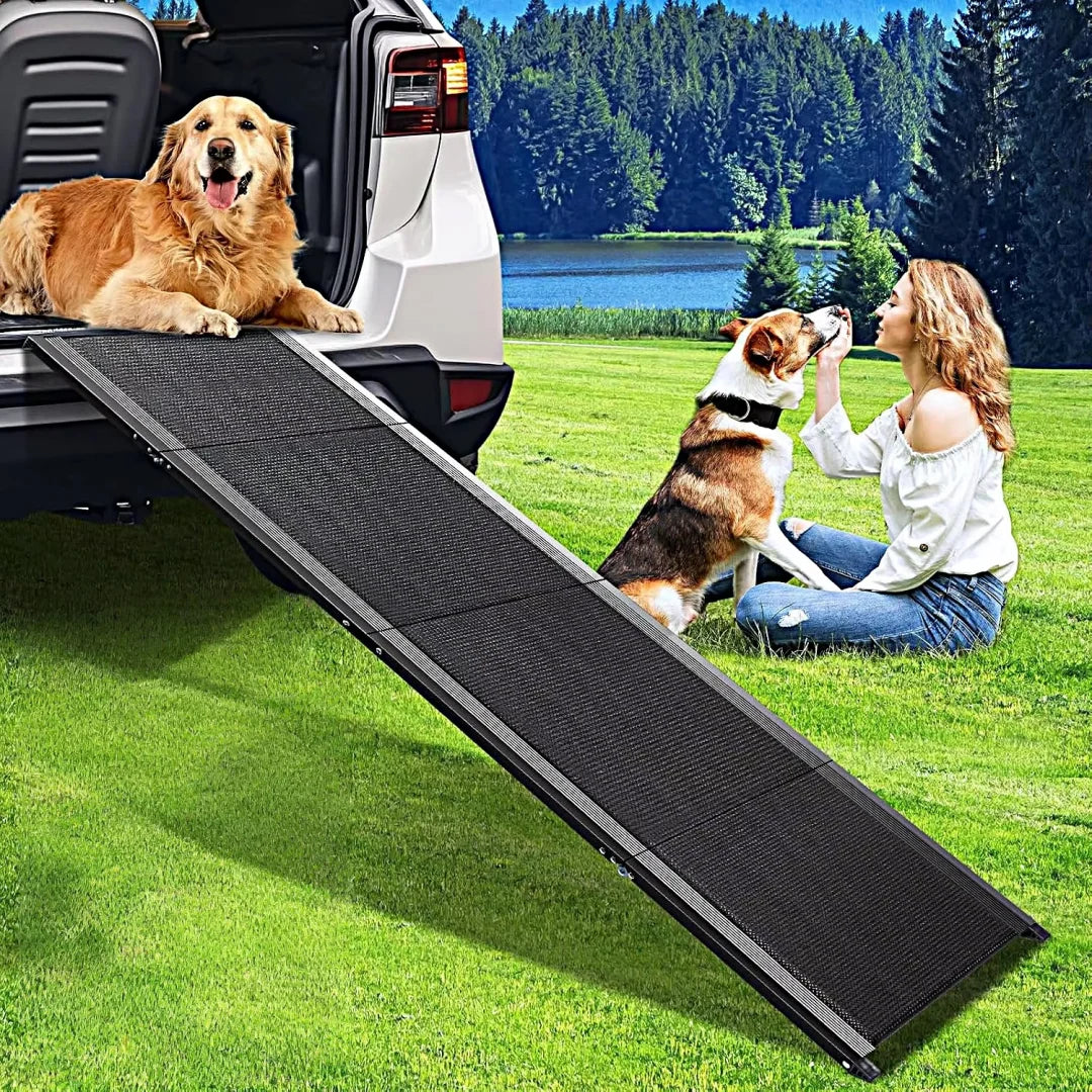 PawLift | Extra Long Dog Ramp with Non-Slip Surface | Portable Design for Safe Pet Access 4