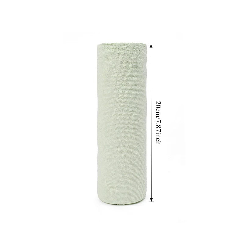 Eco-Friendly Microfiber Cleaning Cloth Roll with Perforated Sheets for Efficient Kitchen Cleaning 7