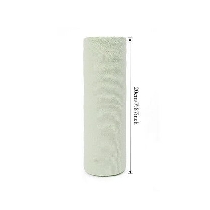 Eco-Friendly Microfiber Cleaning Cloth Roll with Perforated Sheets for Efficient Kitchen Cleaning 7