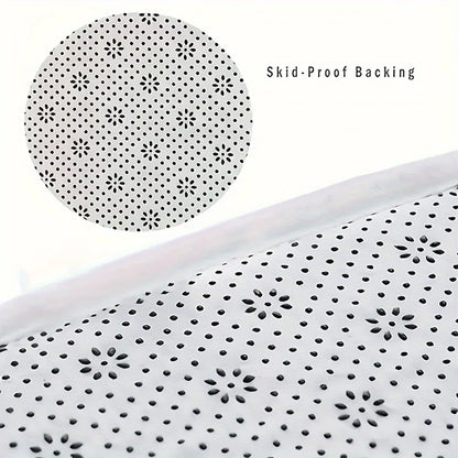 Cozy Collection | Non-Slip Bath Mat with High Absorbency & Furry Texture | Soft Rug for Bathroom Comfort 8