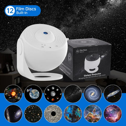 Celestial Dreams | 360° Rotating Galaxy Projector Lamp for Kids with HD Projection | Inspiring Night Light for Imagination 4