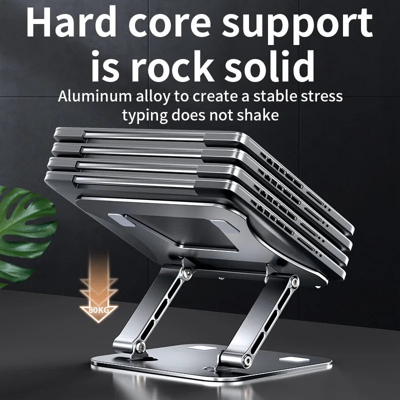 Ergonomic Laptop Stand | Adjustable Aluminum Alloy Design for Comfort 7