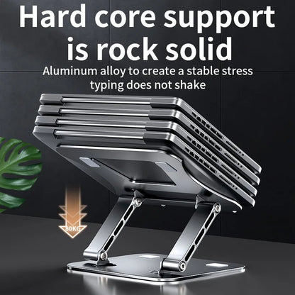 Ergonomic Laptop Stand | Adjustable Aluminum Alloy Design for Comfort 7