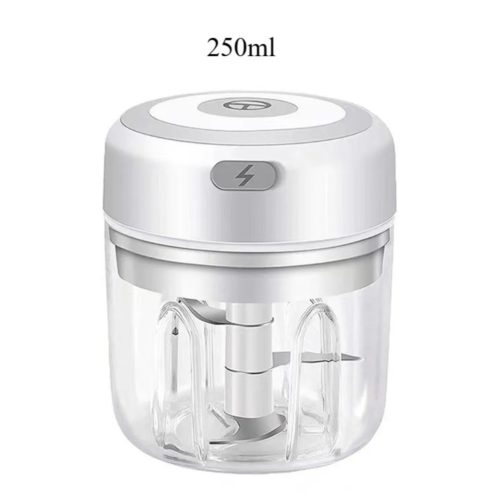 Compact USB Mini Food Processor with Stainless Steel Blades | One-Button Operation for Effortless Chopping 6
