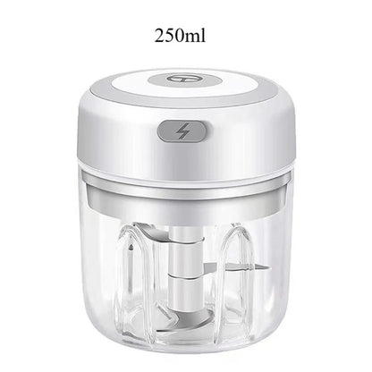 Compact USB Mini Food Processor with Stainless Steel Blades | One-Button Operation for Effortless Chopping 6