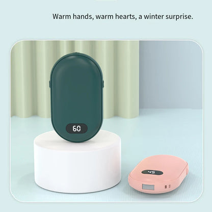 Portable Hand Warmer | Rechargeable Double-Sided Heater with Adjustable Temperature Settings for On-the-Go Comfort 6
