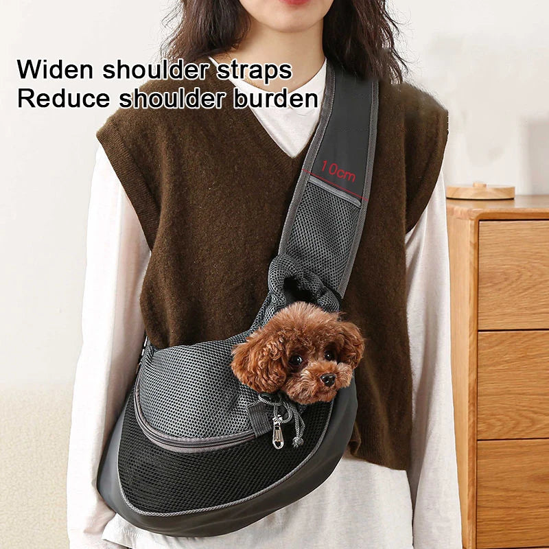 Comfort Pet Carrier Backpack | Breathable Mesh Sling Bag for Small Dogs & Cats 17