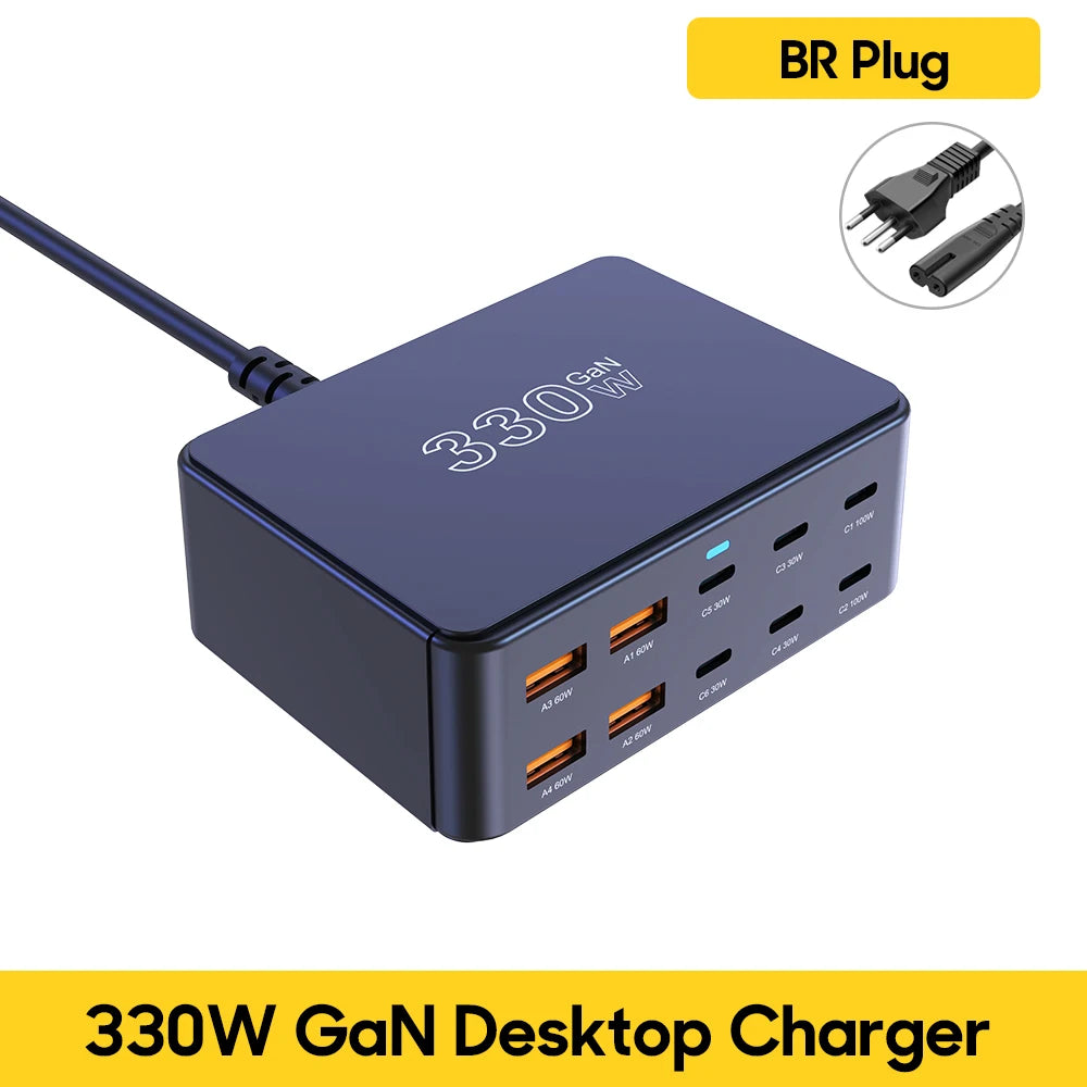Universal Multiport USB C GaN Charger | 800W Fast Charging for Laptops & Devices 2
