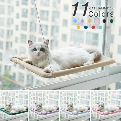 Cozy Cat | Cat Window Hammock with Removable Cover for Sunny Relaxation 9