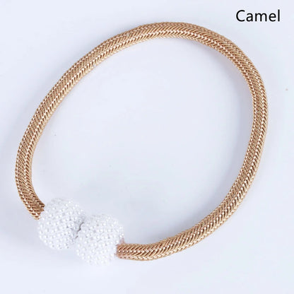 Elegant Pearl Curtain Clips | Magnetic Design for Effortless Style 9