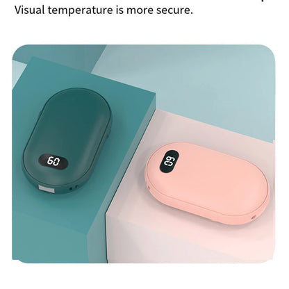 Portable Hand Warmer | Rechargeable Double-Sided Heater with Adjustable Temperature Settings for On-the-Go Comfort 10