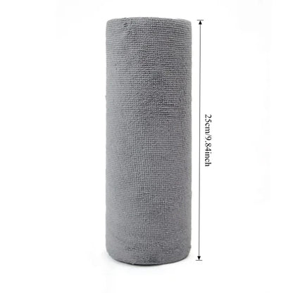 Eco-Friendly Microfiber Cleaning Cloth Roll with Perforated Sheets for Efficient Kitchen Cleaning 6