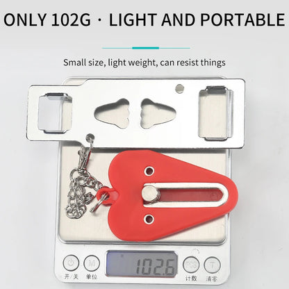 HomeGuard | Portable Door Lock Latch with No Drill Installation | Compact Security Device for Travel and Home 5