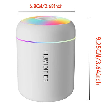 Aroma Bliss | Mini USB Electric Humidifier with LED Lights | 180ML Capacity for Relaxation 9