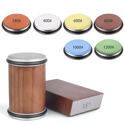 Precision Knife Sharpener Kit | Dual Angle Roller with Magnetic Holder for Effortless Sharpening 19