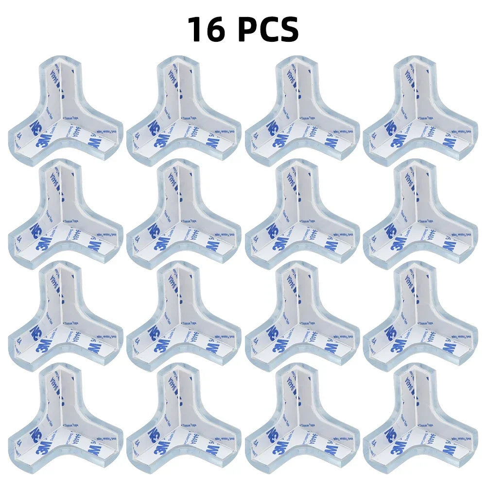 SafeGuard | Clear Table Corner Protectors with Soft PVC Material | Essential Edge Guards for Child Safety 4