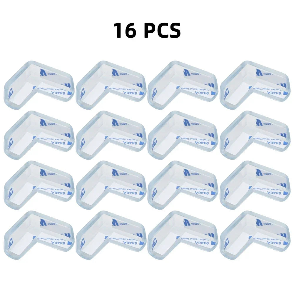 SafeGuard | Clear Table Corner Protectors with Soft PVC Material | Essential Edge Guards for Child Safety 3