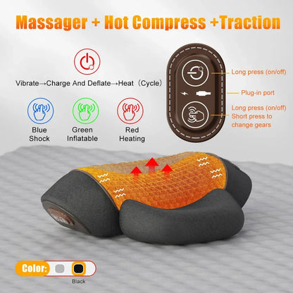 ComfortEase | Neck and Shoulder Massager with Heat & Vibration | Portable Relief for Muscle Tension 6