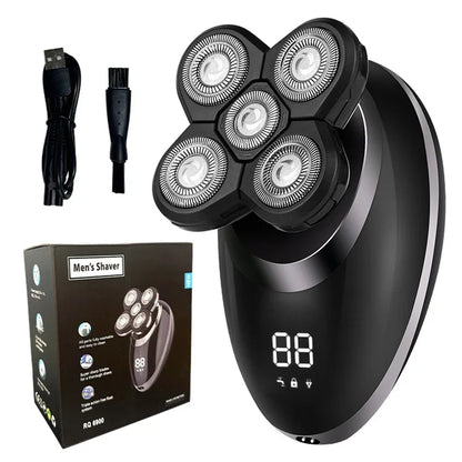 Grooming Essentials | 5-in-1 Electric Shaver & Precision Trimmer for Effortless Facial Care 3