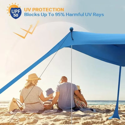 Outdoor Canopy Tent | Ultralight Pop Up Sun Shade with Adjustable Rod | Compact Design for Ultimate Sun Protection 10