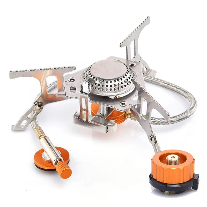 Explorer Gear | Portable Camping Gas Stove with 3500W Heat Output | Compact Design for Outdoor Cooking 2