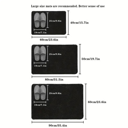 Elegant Cobblestone Bath Mat | 3D Non-Slip Design for Enhanced Safety 7