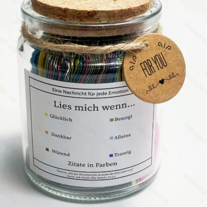 Inspirational Quotes Jar | Colorful Bible Verses for Daily Motivation | Uplifting Glass Decor for Christian Homes 7