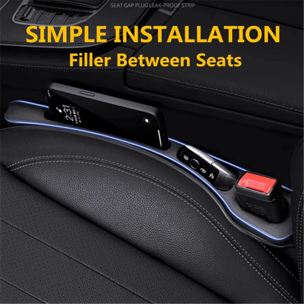 Universal Car Seat Gap Filler | Durable Console Organizer for Easy Access 5