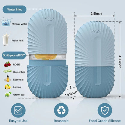 Beauty Essentials | Silicone Ice Face Roller Mold for Puffiness Relief | Reusable Tool for Glowing Skin 9