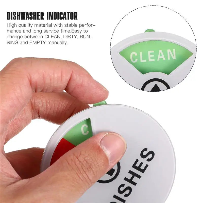 Kitchen Essentials | Reversible Dishwasher Magnet Sign with Easy Status Change | Durable Acrylic for Clear Communication 6