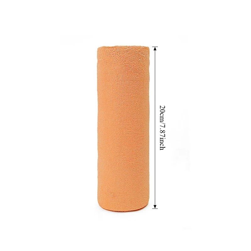 Eco-Friendly Microfiber Cleaning Cloth Roll with Perforated Sheets for Efficient Kitchen Cleaning 5