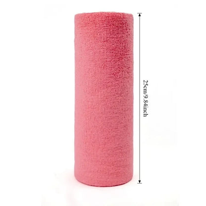 Eco-Friendly Microfiber Cleaning Cloth Roll with Perforated Sheets for Efficient Kitchen Cleaning 10