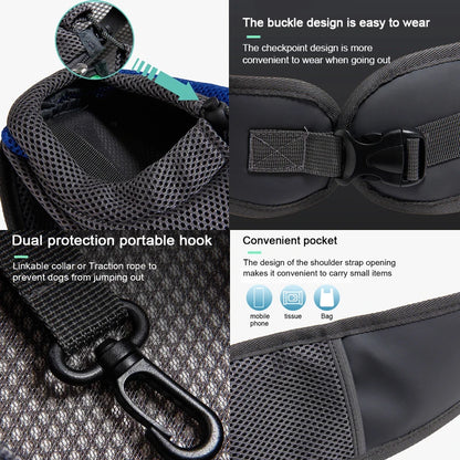 Comfort Pet Carrier Backpack | Breathable Mesh Sling Bag for Small Dogs & Cats 14