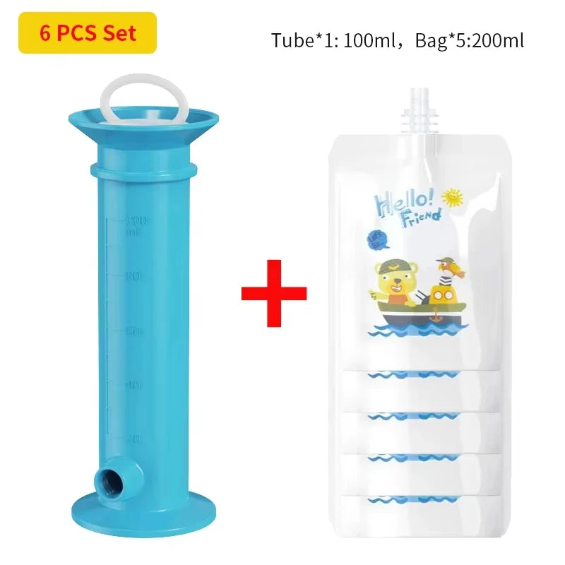 Puree Buddy | Baby Food Pouch Dispenser with Easy-Fill Design | Eco-Friendly Solution for Homemade Meals 4